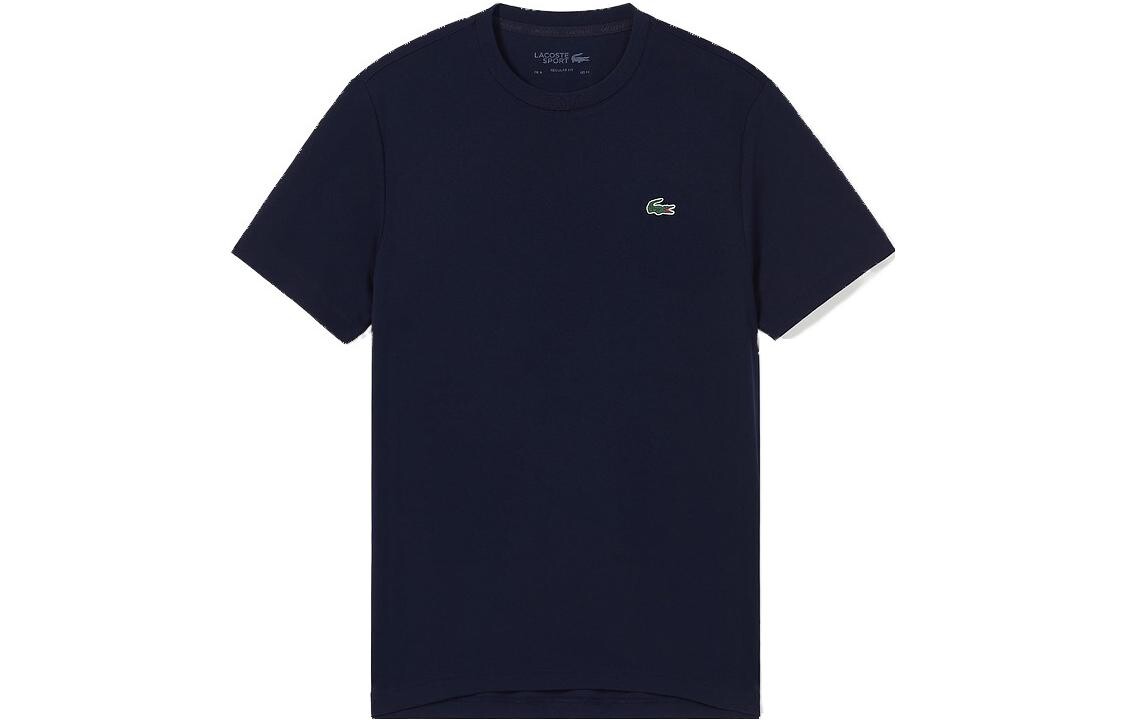 

Футболка мужская темно-синяя Lacoste, темно-синий