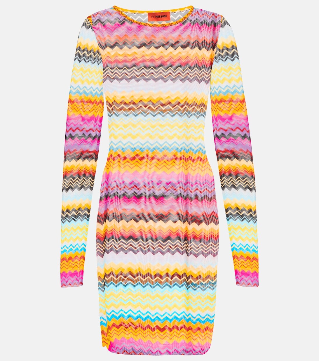 

Пляжное платье с зигзагообразным принтом Missoni, разноцветный