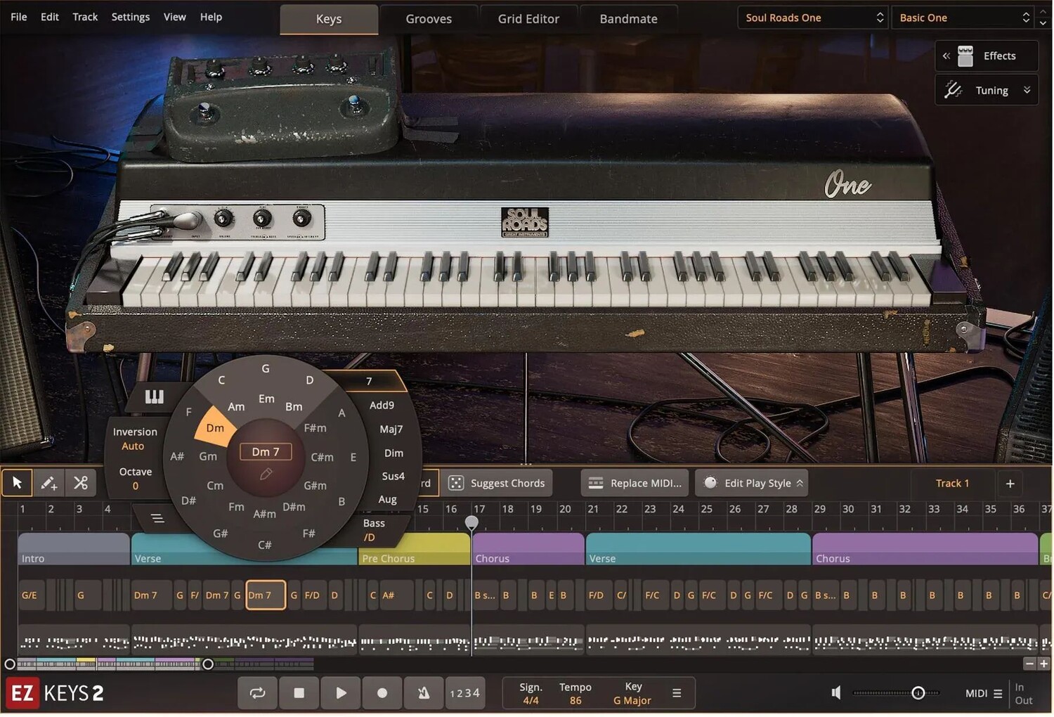 

Расширение Toontrack Soul Roads EKX для EZkeys 2