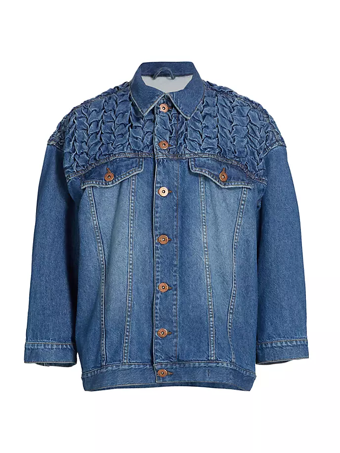 

Хлопковая джинсовая куртка Pia Atelier 17.56, цвет denim