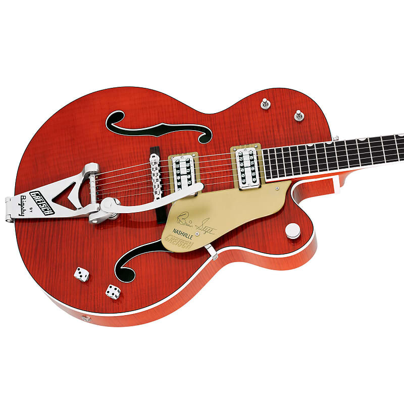 

Электрогитара Gretsch Brian Setzer Signature Nashville Hollow Body with Bigsby G6120TFM
