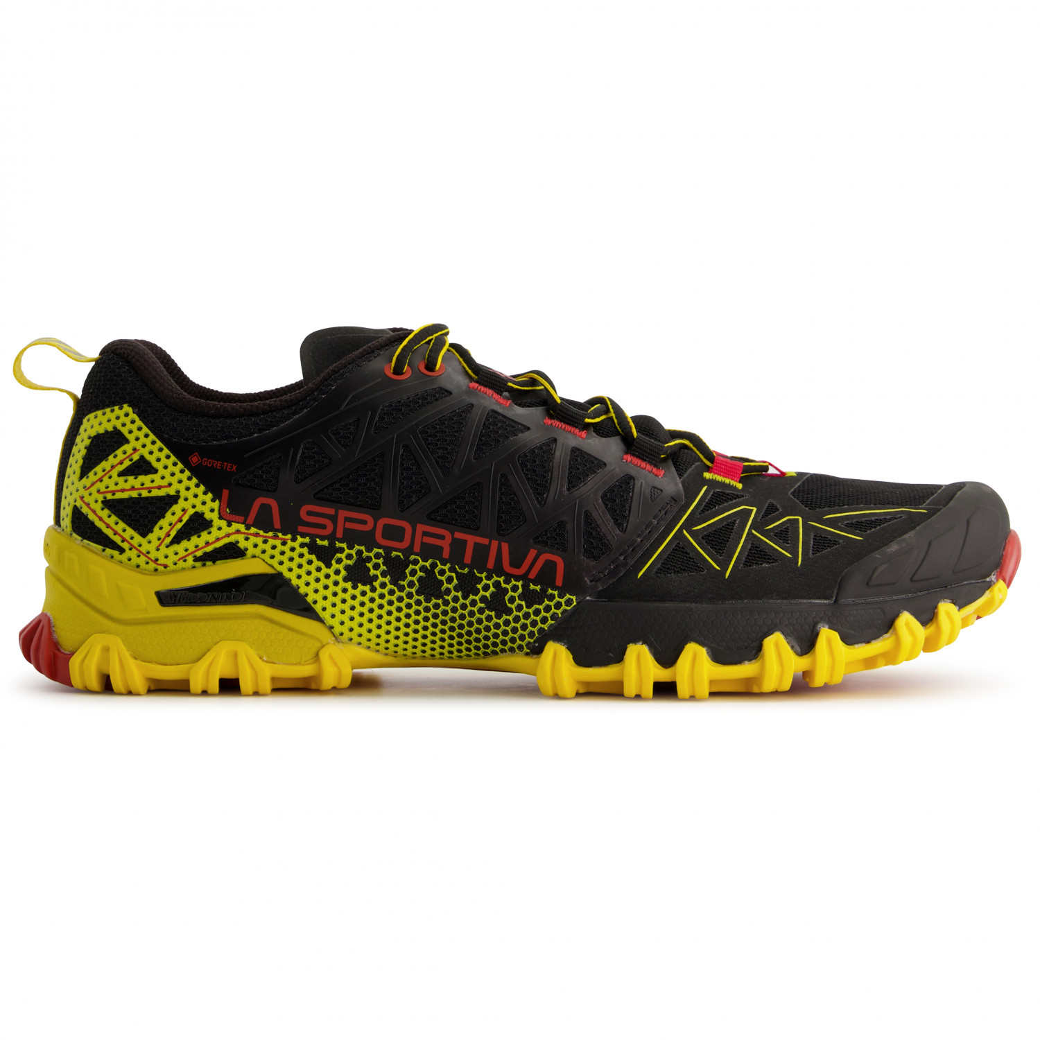 Кроссовки для бега по пересеченной местности La Sportiva Bushido II GTX, цвет Black/Yellow