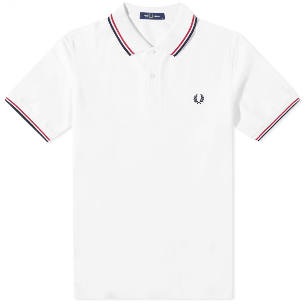 Рубашка-поло Fred Perry с двумя кончиками, мультиколор