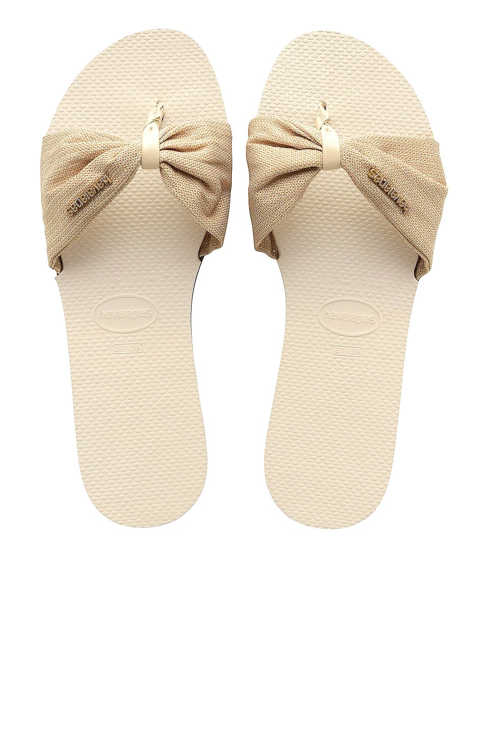 

Сандалии Havaianas You St. Tropez Shine, бежевый