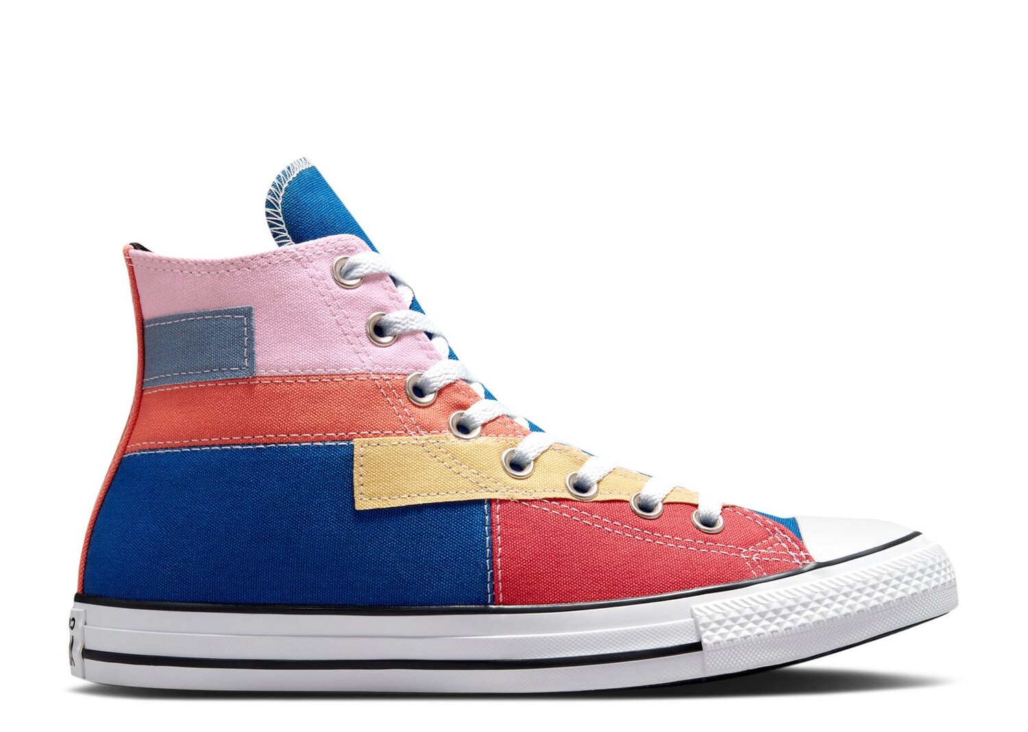 цена Кроссовки Converse Chuck Taylor All Star High 'Patchwork', разноцветный