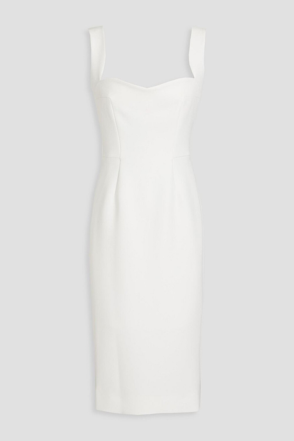 

Платье из эластичного крепа VICTORIA BECKHAM, белый