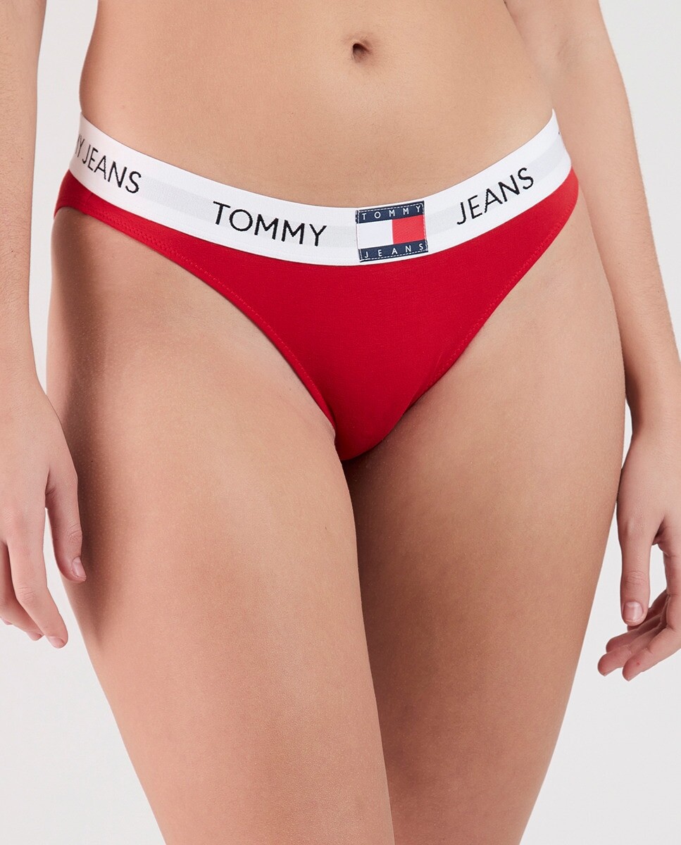 

Трусы с поясом и логотипом Tommy Jeans Tommy Hilfiger, красный