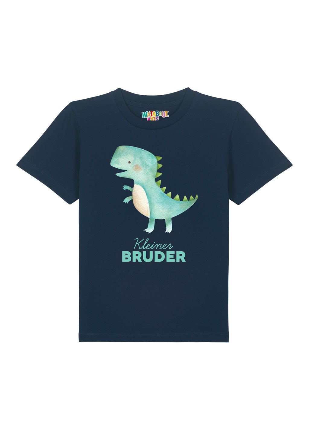 

Футболка с принтом DINOSAURIER 03 KLEINER BRUDER Watapparel, цвет french navy