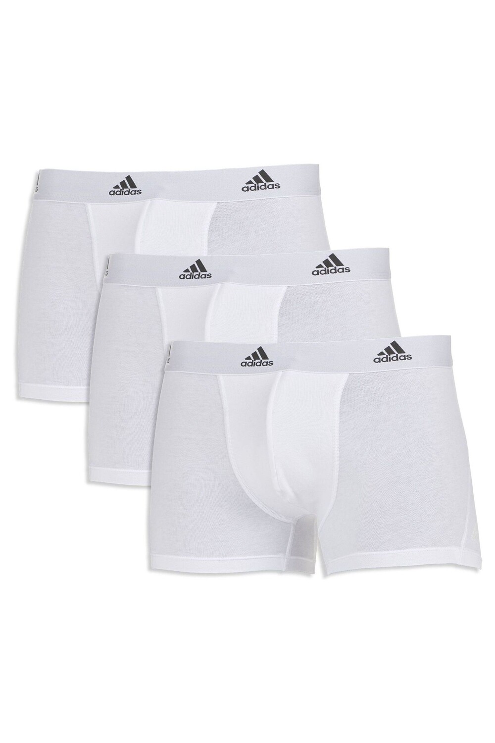 

Комплект из 3 пар белых боксеров Adidas adidas, белый