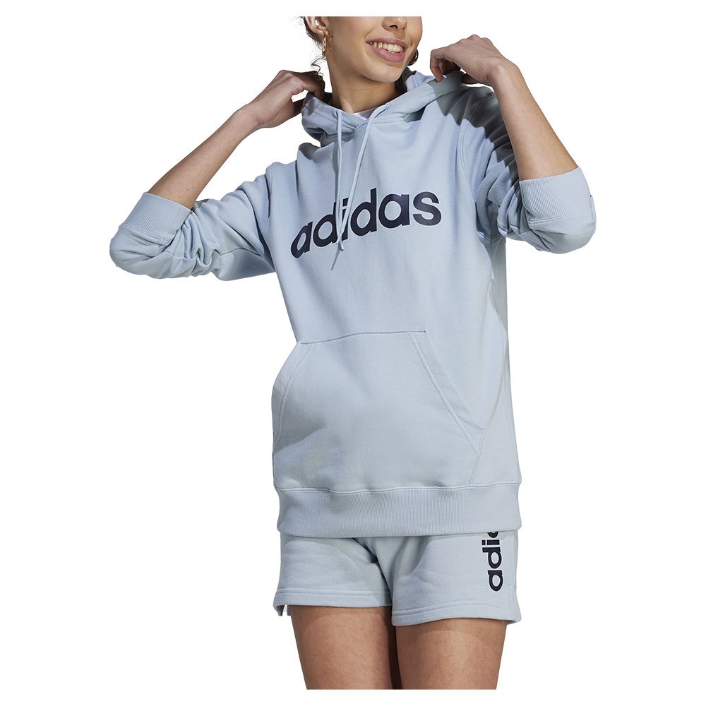 

Худи adidas Sportswear Essentials Linear, синий