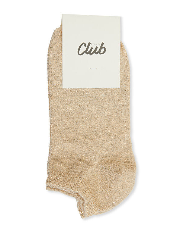 

Блестящие женские носки Beymen Club, бежевый