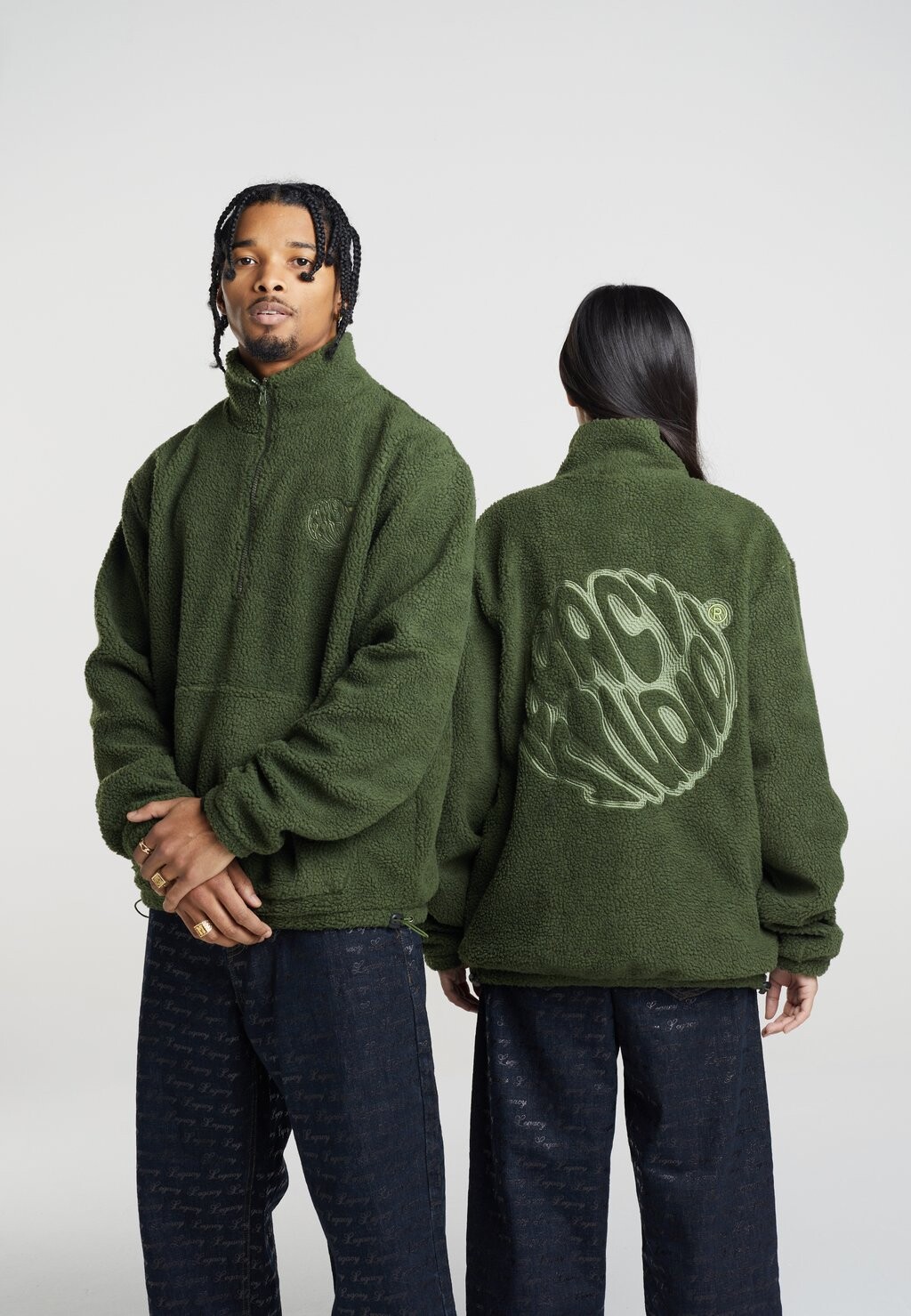 

Флисовая толстовка UNISEX LEGACY STUDIOS, хаки