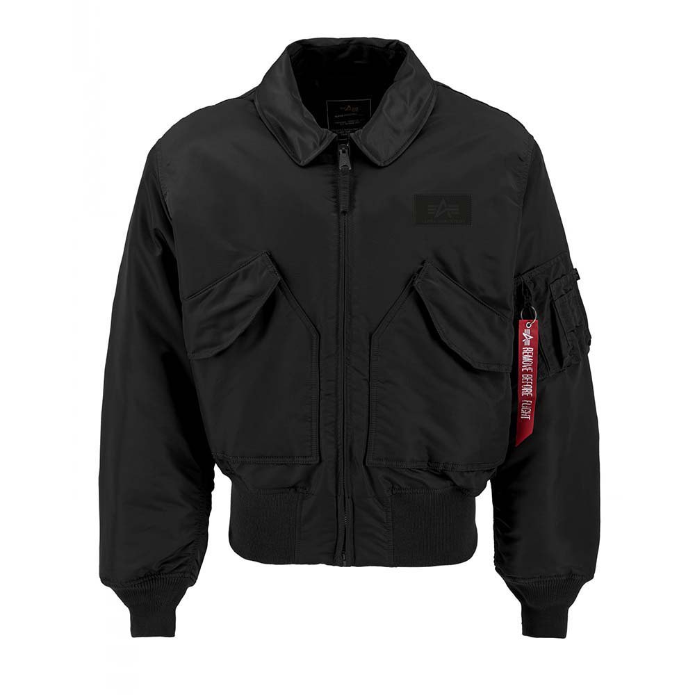 

Куртка Alpha Industries CWU Patch SV Bomber, черный