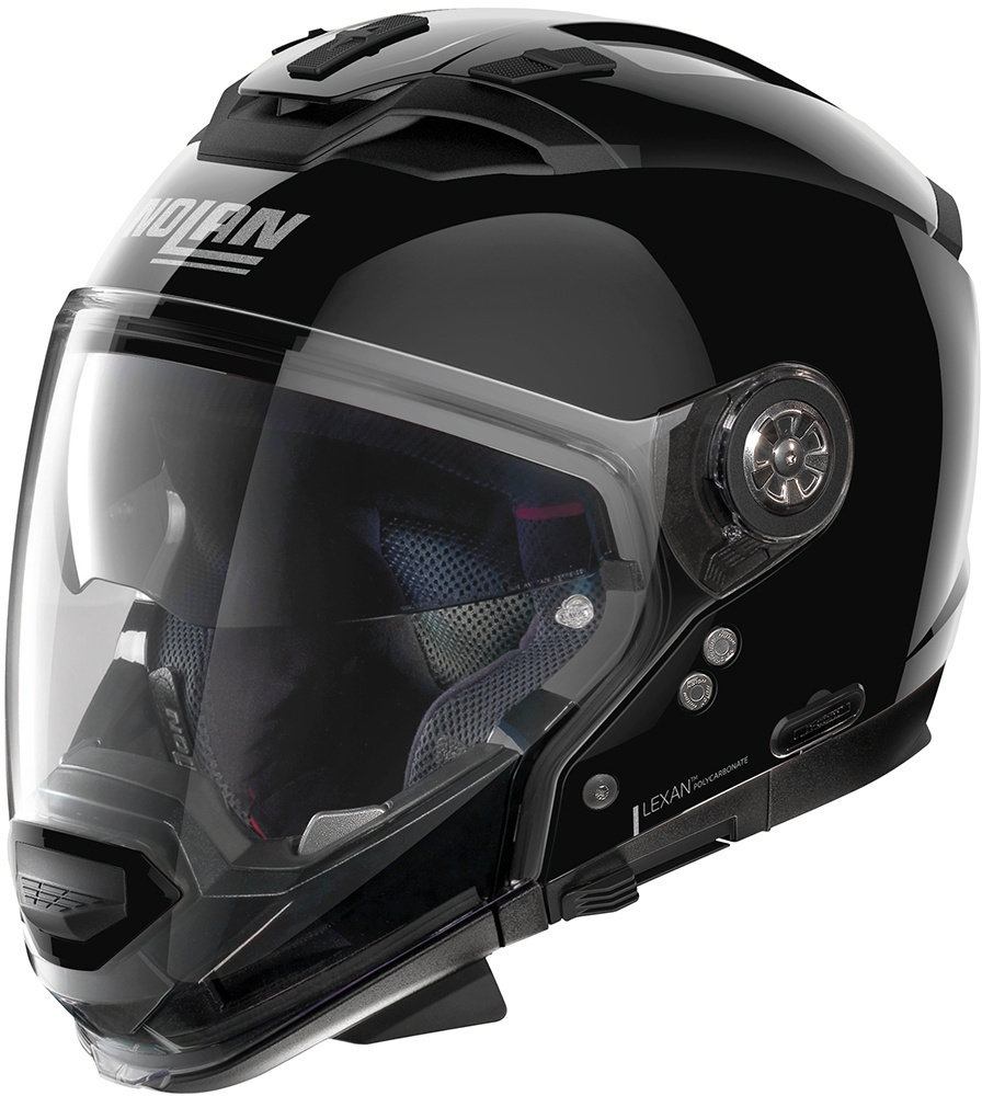 N70-2 GT Классический шлем N-Com Nolan, черный металлик