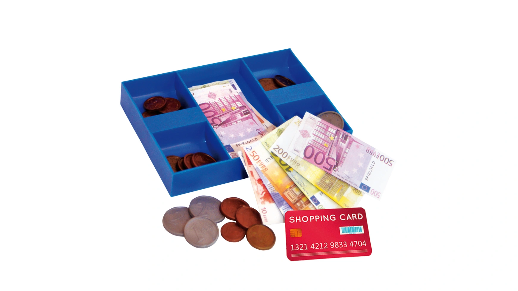 Денежный ящик евро Tanner деньги игрушечные klein евро с кредитной картой 9605