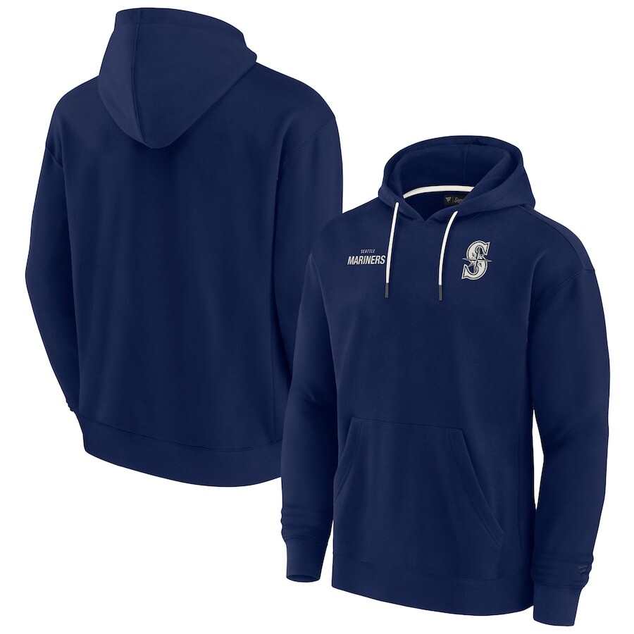 

Пуловер с капюшоном Fanatics Signature Seattle Mariners, нави