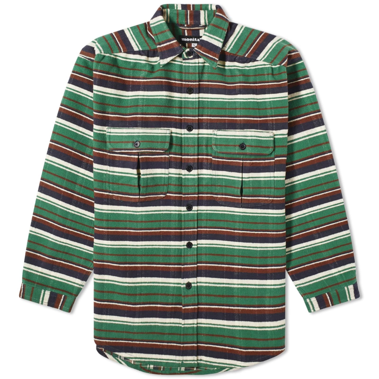 Рубашка Monitaly Giorgio Work, цвет Flannel Green