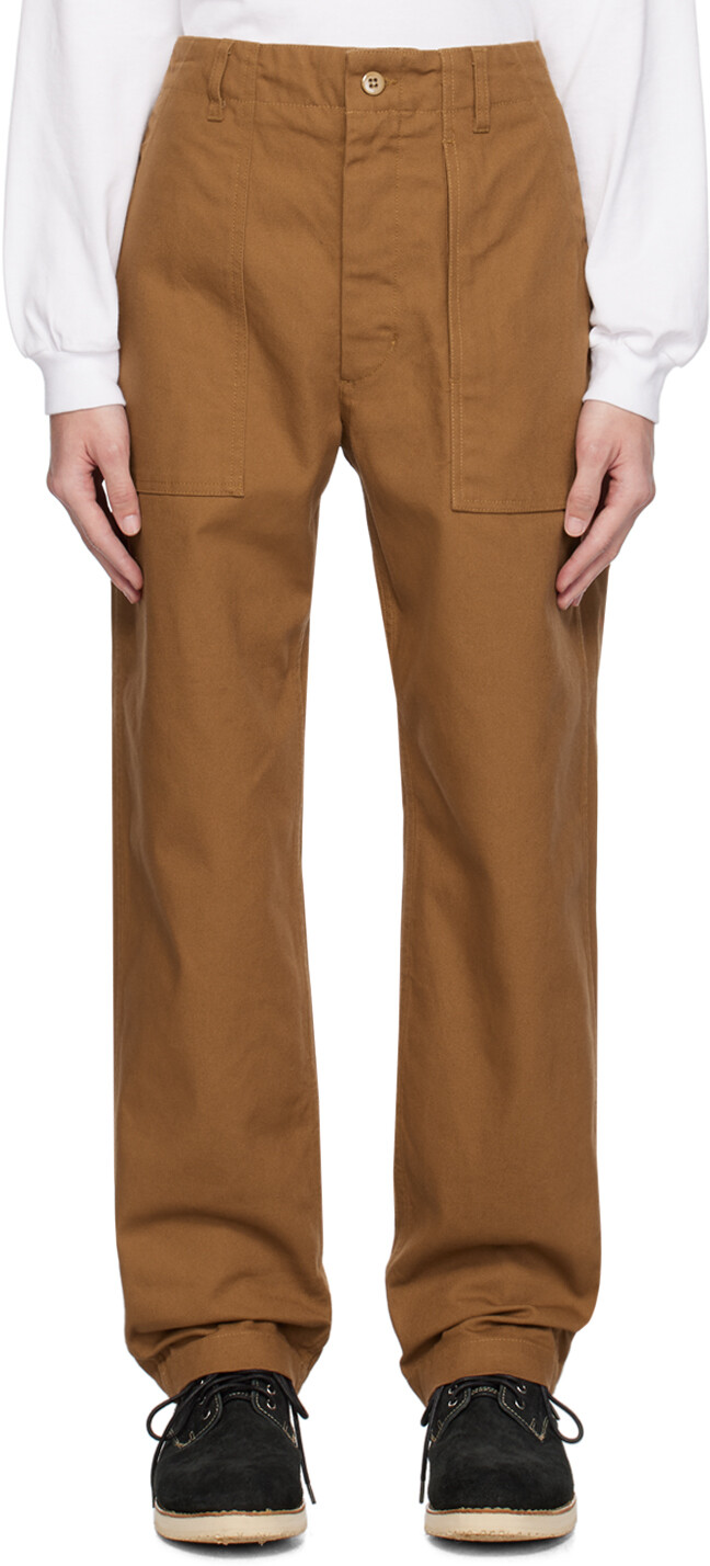 

Коричневые брюки Engineered Garments, Коричневый