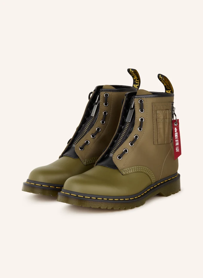 

Ботинки 1460 бен альфа Dr. Martens, зеленый