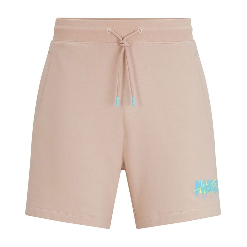 

Брюки HUGO Dapalmi 10257319 Sweat, бежевый