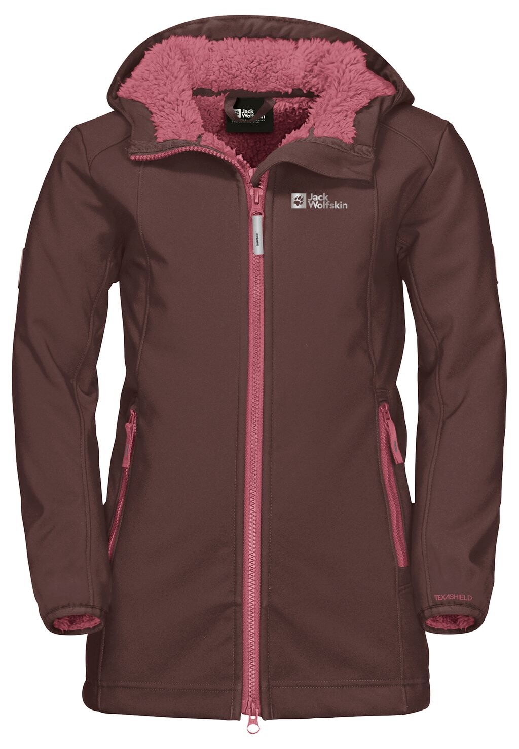 

Зимнее пальто KISSEKAT Jack Wolfskin, цвет boysenberry