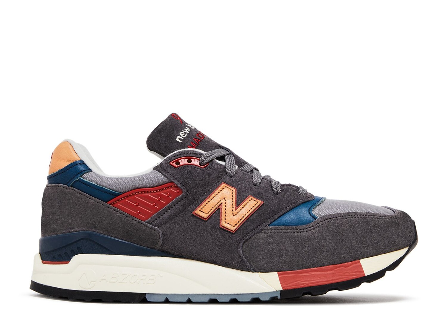 

Кроссовки New Balance 998 Made In Usa 'Distinct Mid Century Modern Pack - Navy', серый