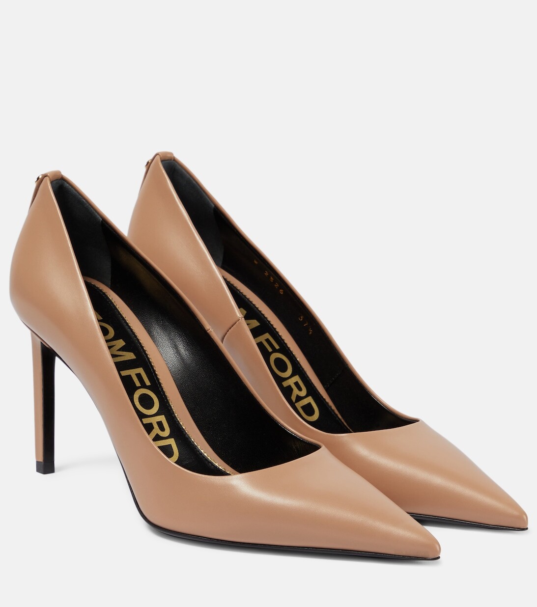 

Кожаные туфли T Screw 85 Tom Ford, розовый