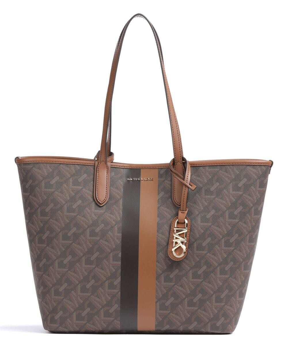

Холст Элиза Шоппер Michael Kors, коричневый