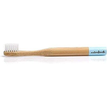 

Бамбуковая зубная щетка детская синяя 100мл, Naturbrush