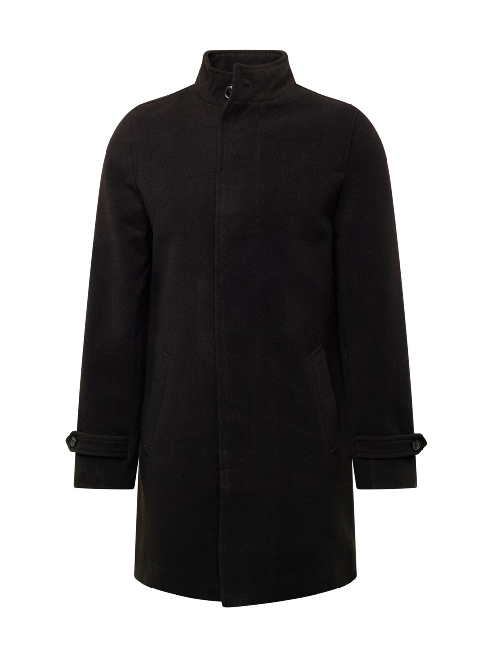 Межсезонное пальто BURTON MENSWEAR LONDON Funnel, черный