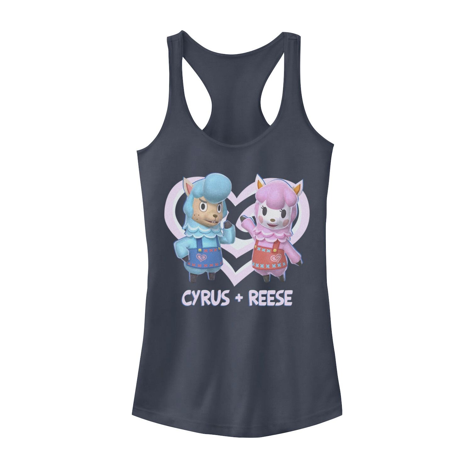 

Танк Nintendo Animal Crossing Cyrus и Reese Heart для юниоров Licensed Character