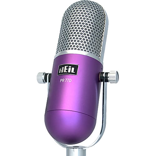 Динамический микрофон Heil Sound PR 77DP Large-Diaphragm Dynamic Microphone (Purple Body) 885936797725 микрофон динамический sound king eh042