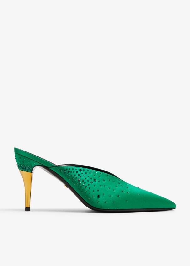 

Мюли Gucci Priscilla, зеленый