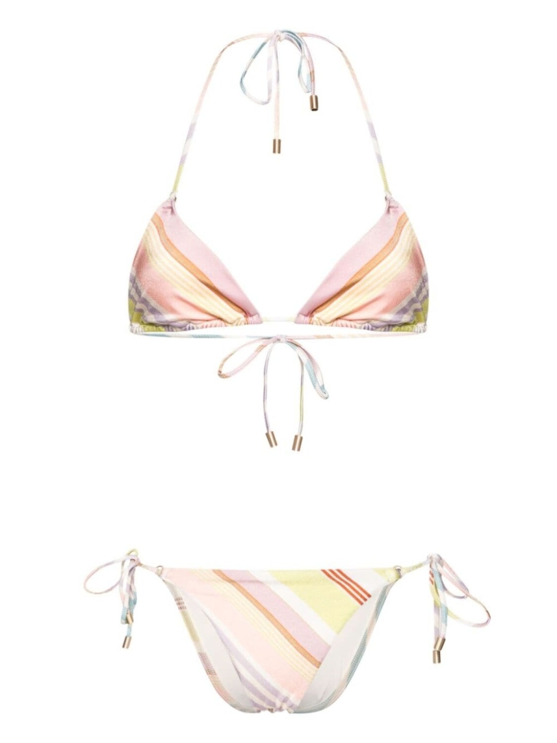 

ZIMMERMANN бикини Halliday Mini Tri, розовый