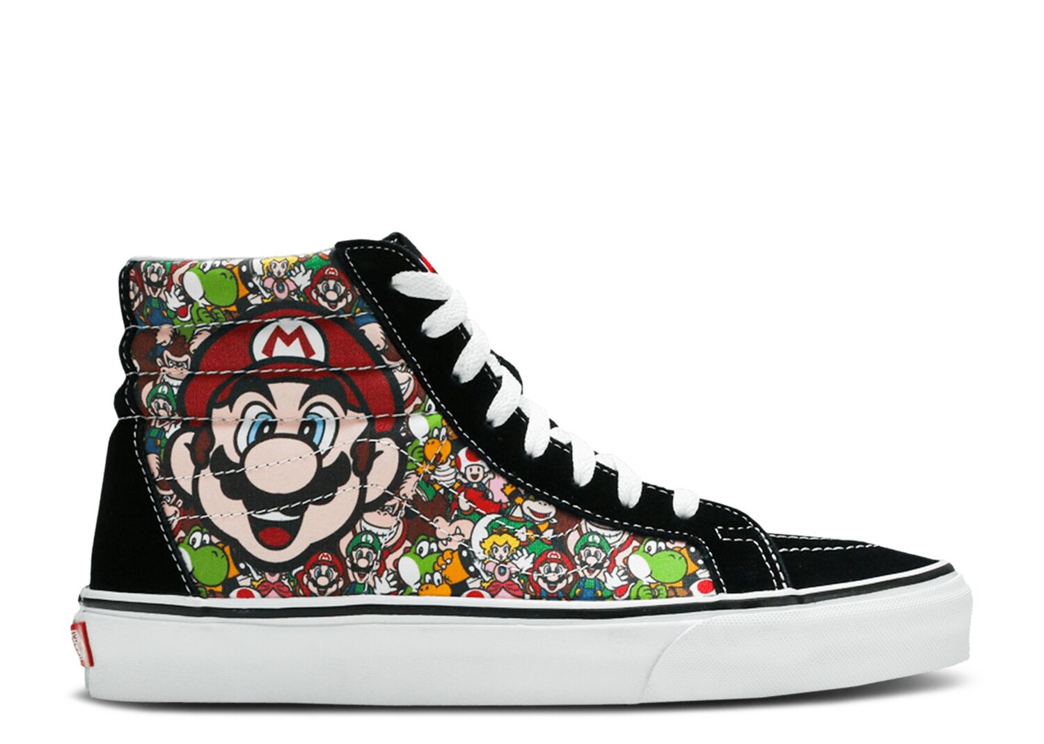 Кроссовки Vans Nintendo X Sk8-Hi Reissue 'Mario And Luigi', черный