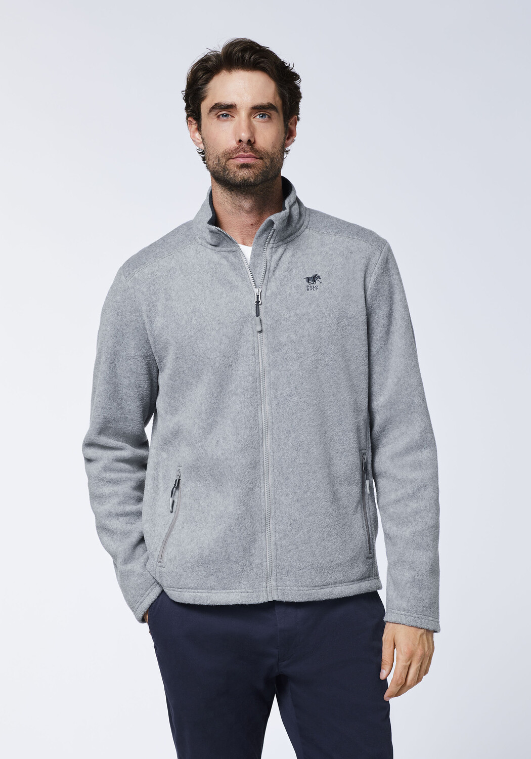 

Флисовая куртка Polo Sylt Fleece Jacke, серый