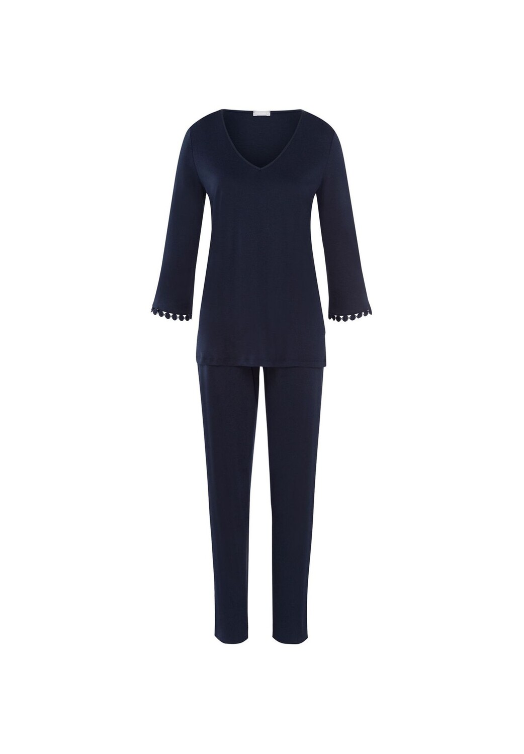 

Пижама розовая HANRO, цвет Deep Navy Damen