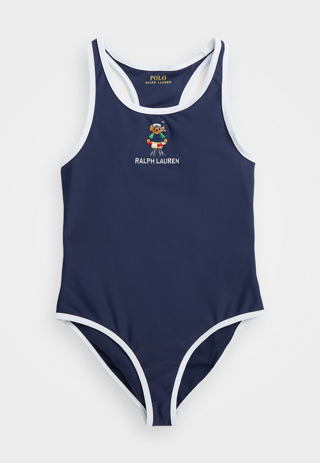 

Купальник BEAR SWIMWEAR Polo Ralph Lauren, цвет newport navy/white