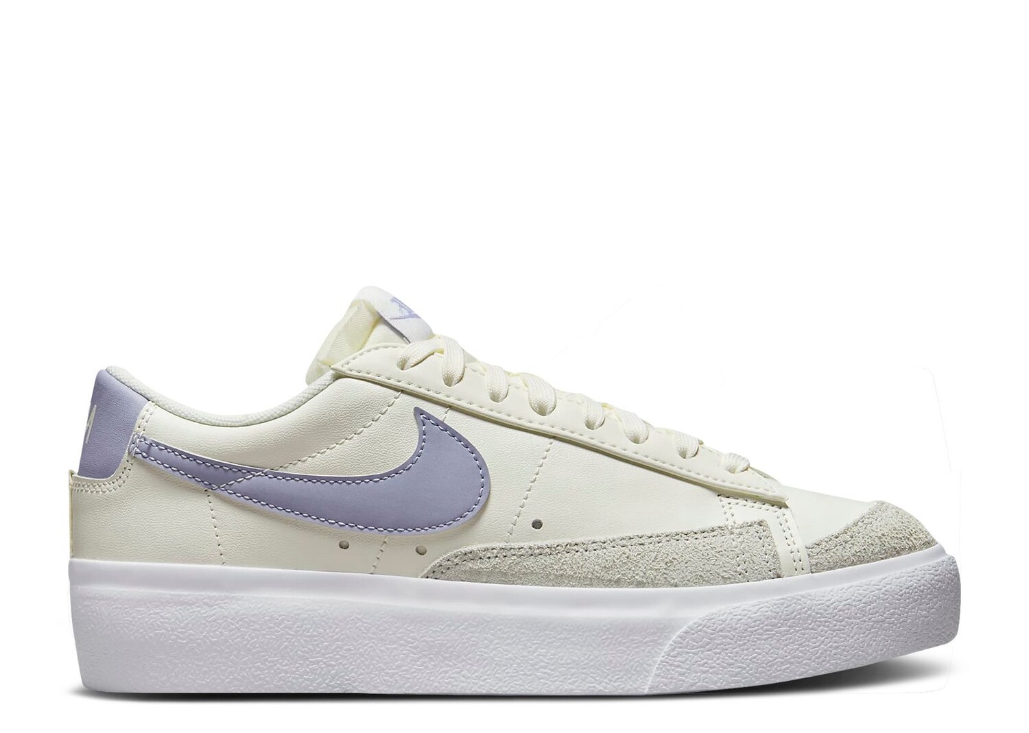 

Кроссовки Nike Wmns Blazer Low Platform 'Sail Indigo Haze', кремовый, Бежевый