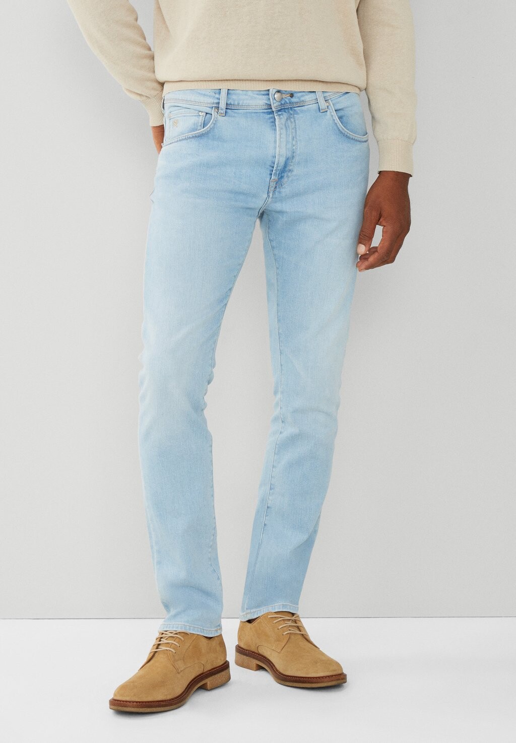 

Джинсы slim fit Hackett London, цвет it denim