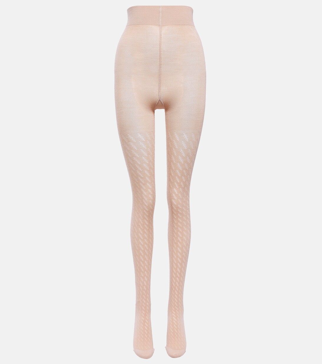 

Колготки из смесовой шерсти WOLFORD, розовый