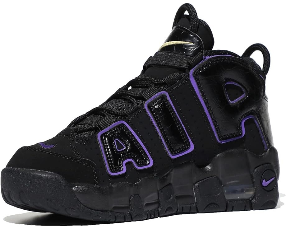 

Кроссовки Nike Air More Uptempo, цвет Black/Action Grape/White/Metallic Gold