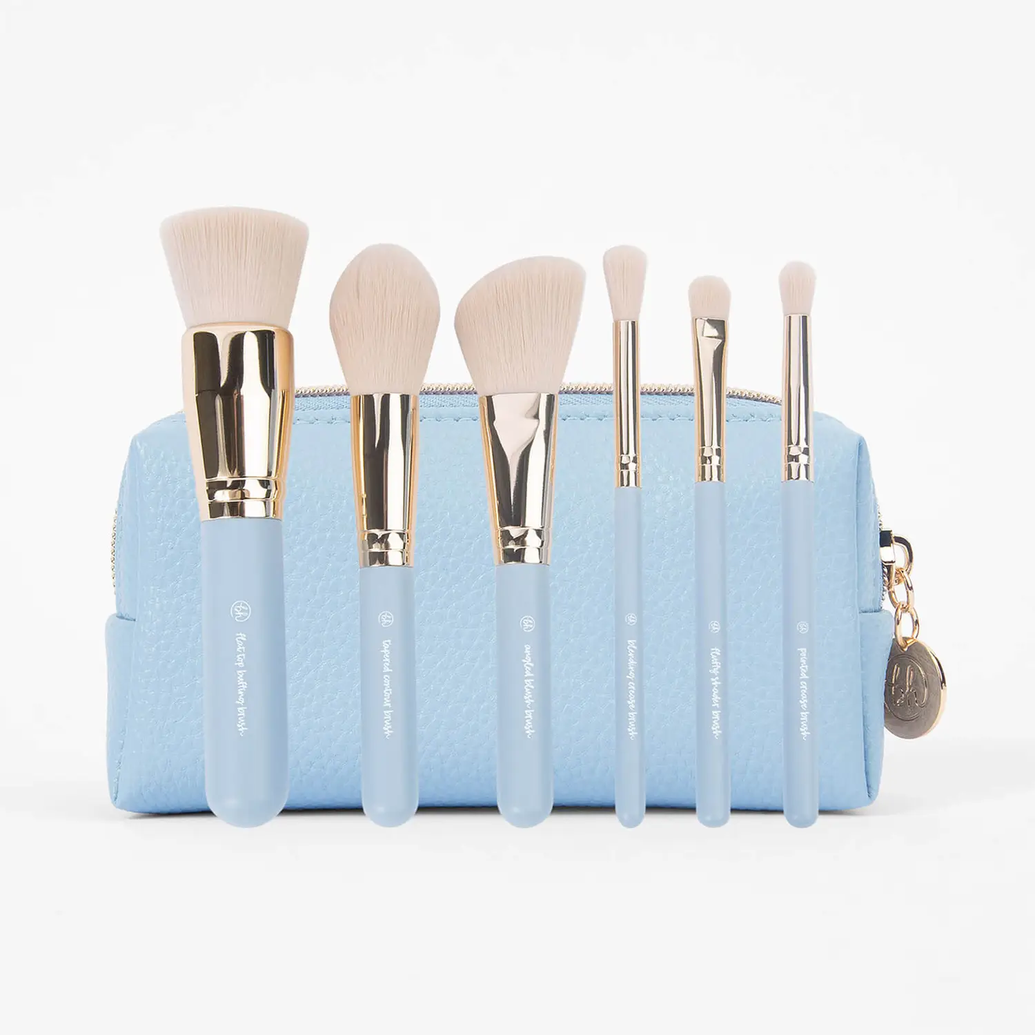 

Набор кистей BH Cosmetics Travel Series: Escapade - 6 Piece Mini Face & Eye Brush Set with Bag