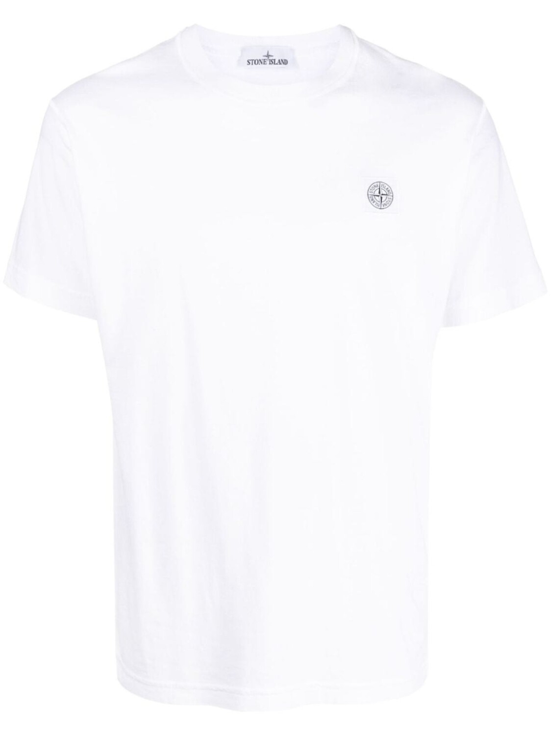 

Stone Island футболка с нашивкой Compass, белый