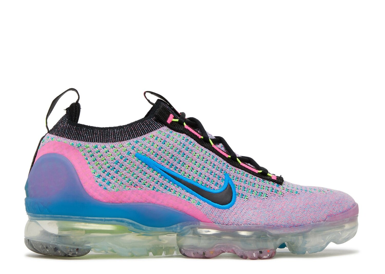 

Кроссовки Nike Wmns Air Vapormax 2021 Flyknit Next Nature 'Pink Blast Photo Blue', розовый