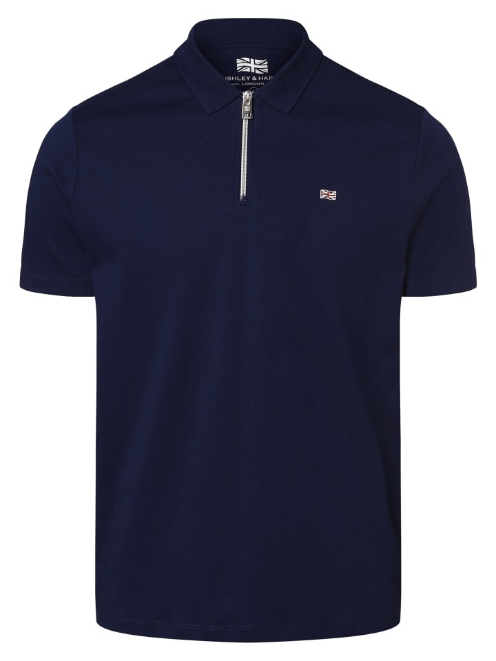 

Поло Finshley & Harding London, цвет indigo