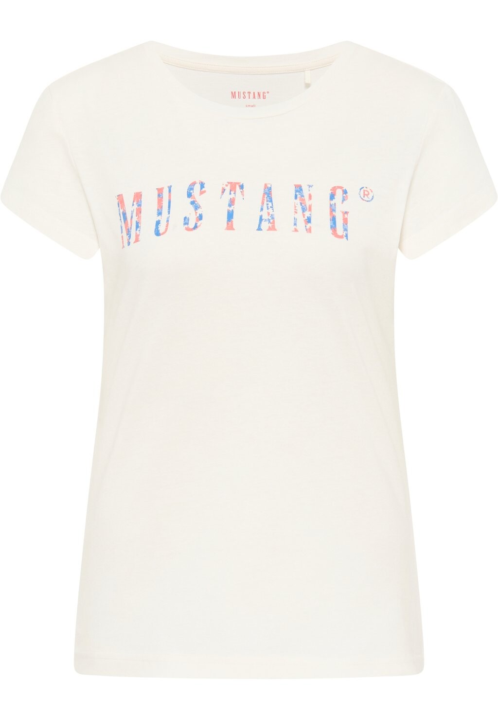 

Футболка с принтом PRINT Mustang, цвет weiß