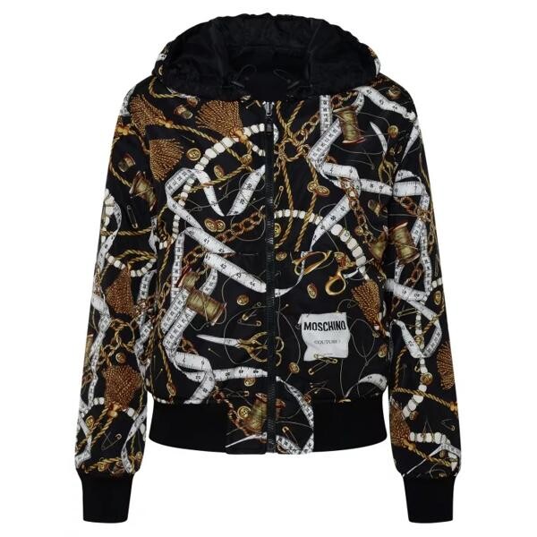 

Куртка polyamide jacket Moschino, мультиколор