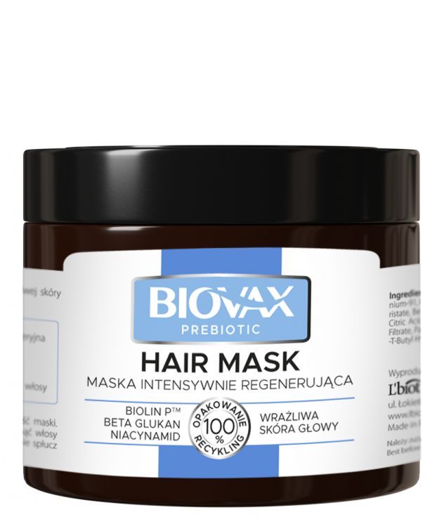 Biovax Prebiotic маска для волос, 250 ml