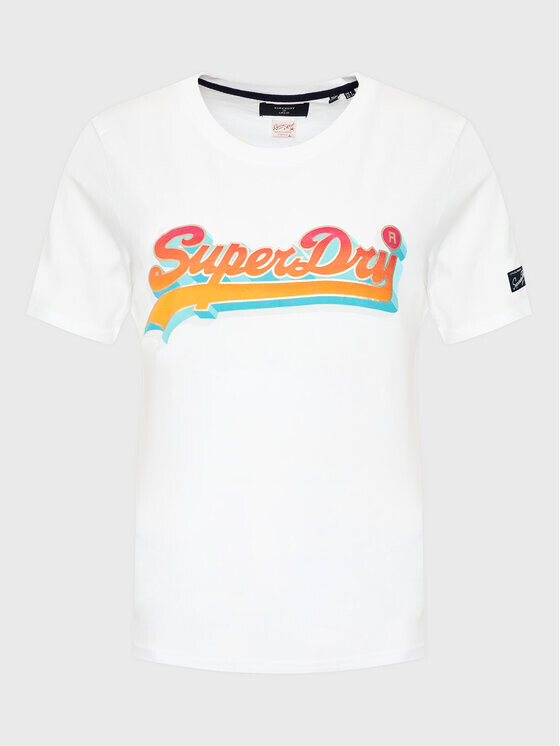 

Футболка стандартного кроя Superdry, белый